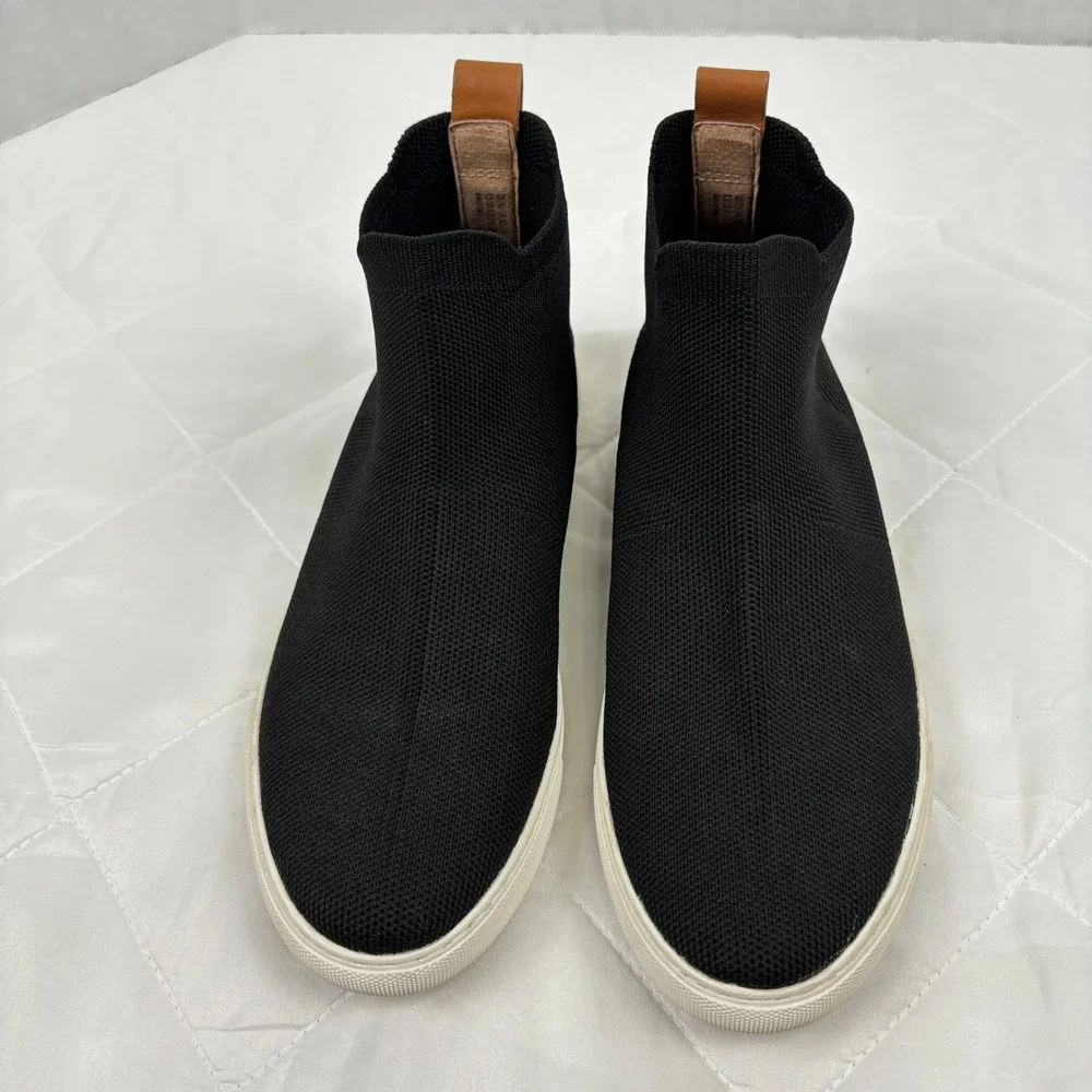 Gentle Souls by Kenneth Cole Knit Slip-On Sneaker Booties Black‎ Women's 8.5